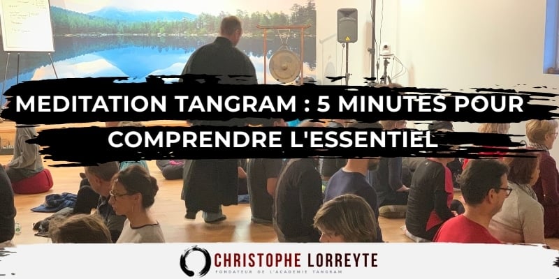 Couverture Meditation Tangram 5 minutes pour comprendre lessentiel de cette pratique 1